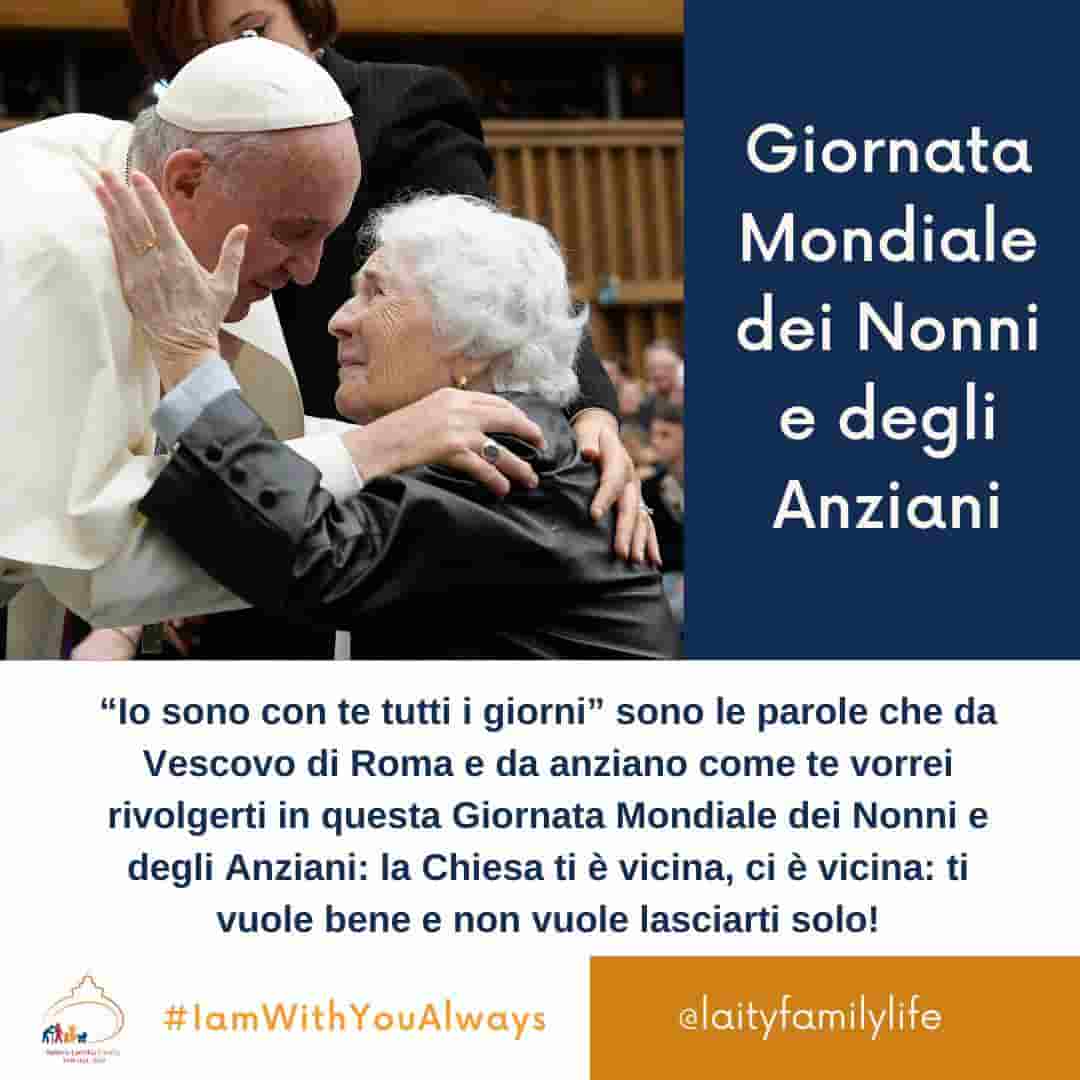 Giornata Mondiale dei Nonni e degli Anziani Parrocchia San Sepolcro