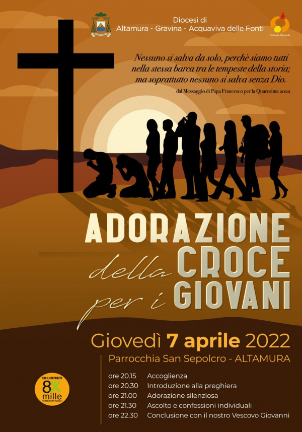 Lo Frequentano I Giovani Della Parrocchia Adorazione della Croce per i giovani - Parrocchia San Sepolcro Altamura